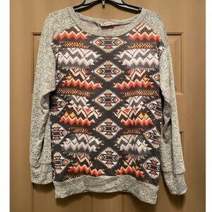 Mel & Mo Long Sleeve Top size Medium